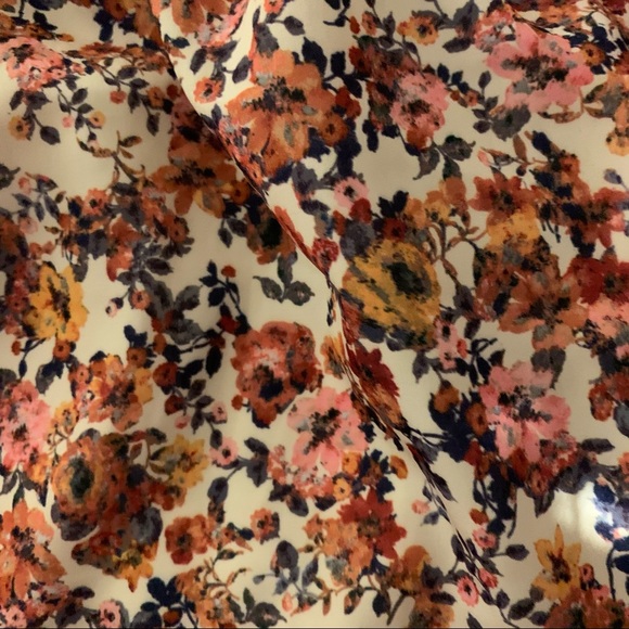 Floral Colorful Summer Mini Dress with belt - Picture 13 of 16